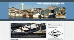 Desktop Screenshot of moesmarineservice.com